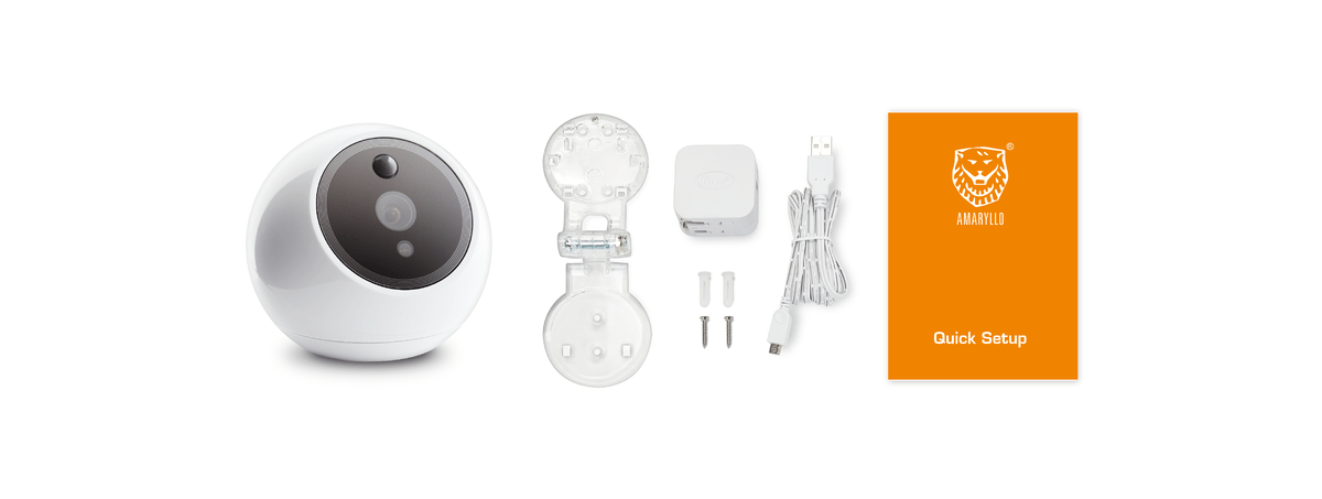 AMARYLLO Apollo Suivi automatique à 360° Vision nocturne limpide détection de bruit