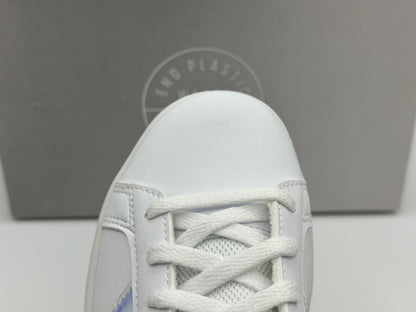 Baskets femme à bandes irisées – Adidas Grand Court K blanc