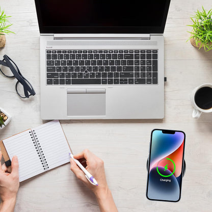 Chargeur sans Fil Qi pour Les Meubles incorporés Les appareils compatibles Qi avec Un diamètre de 60mm 2.36" Trou d'insertion intégré dans Le Bureau