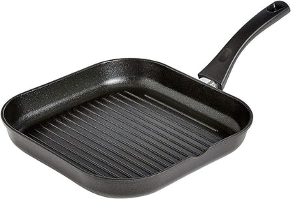 Poêle à Induction en Aluminium Moulé Durable Antiadhésive - avec Poignée Résistante à la Chaleur