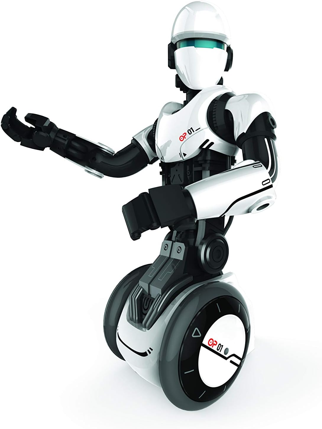 Ycoo by Silverlit - O.P One - Robot Radiocommandé Programmable 36 cm - Mode Espion et Possibilité d'enregistrer des Messages, Bras et Tête Articulés