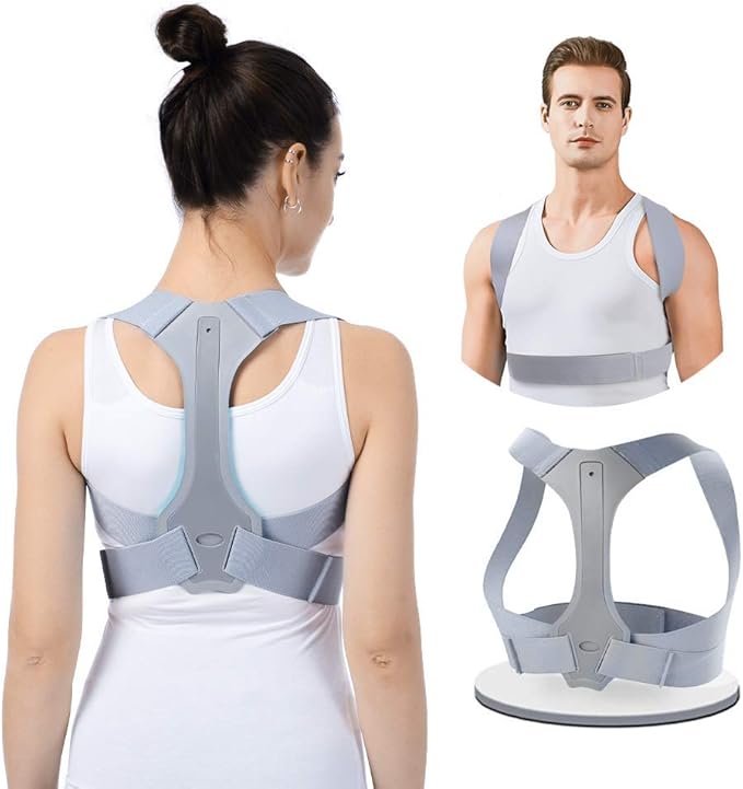 Correcteur de Posture Correcteur de Posture Dos Correcteur de Posture pour Homme et Femme Correcteur de Posture Ajustable Correcteur de Posture pour Cou, Épaule et Lombaires (L)