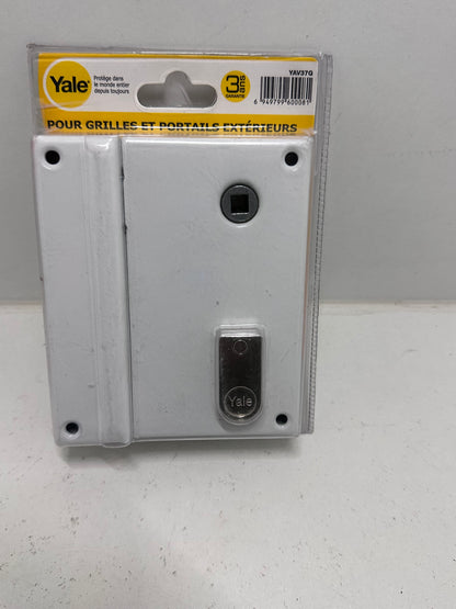 Yale YAV37G - Serrure en applique verticale à fouillot, 2 Clés, Version gauche - pour Grille et Portail