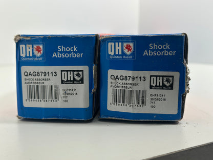 QUINTON HAZELL QAG879113 lot de 2 Amortisseurs
Pression de gaz, Système bitube, Jambe de suspension, Goujon en haut, Bossage en bas
