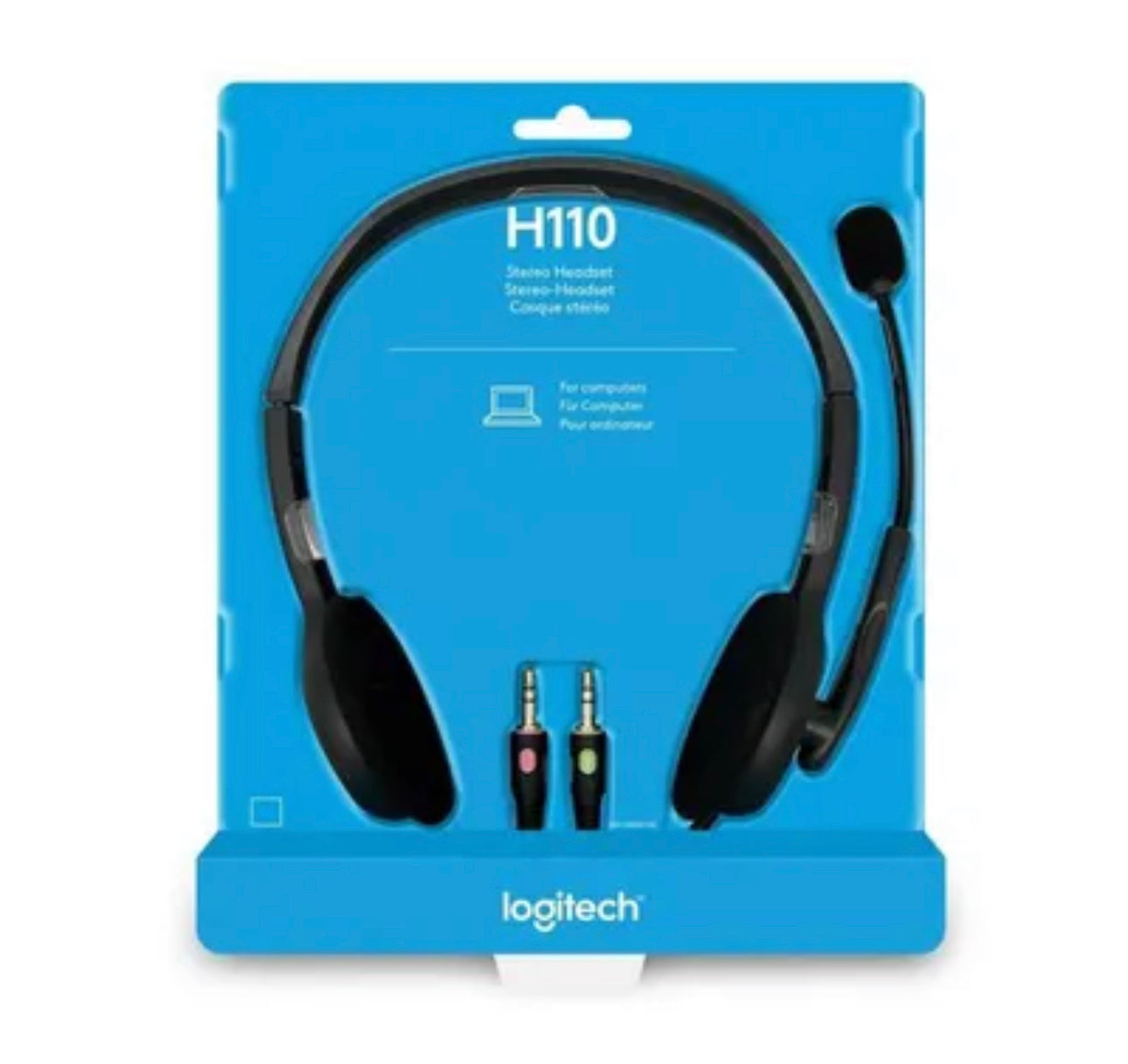 LOGITECH - Casque filaire Stéréo - Gris neuf