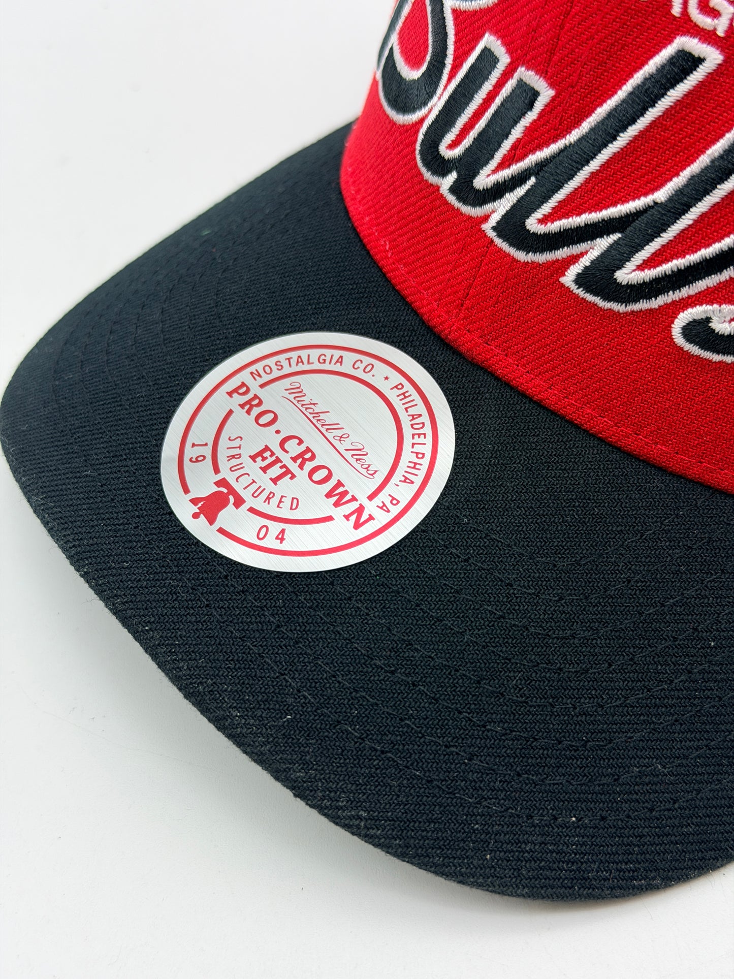 Casquette Snapback Chicago Bulls Mitchell & Ness – Pro Crown Fit – Neuve