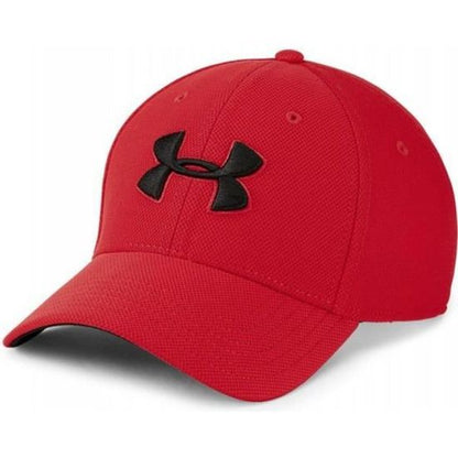 Casquette - Under Armour - Blitzing 3.0 - Rouge - Visière recourbée - Tissu UA Microthread