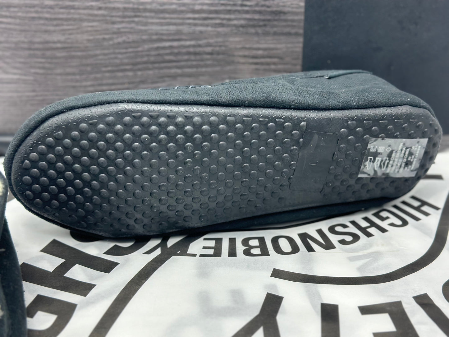 - Pantoufles style mocassin - Anthracite taille 44,5