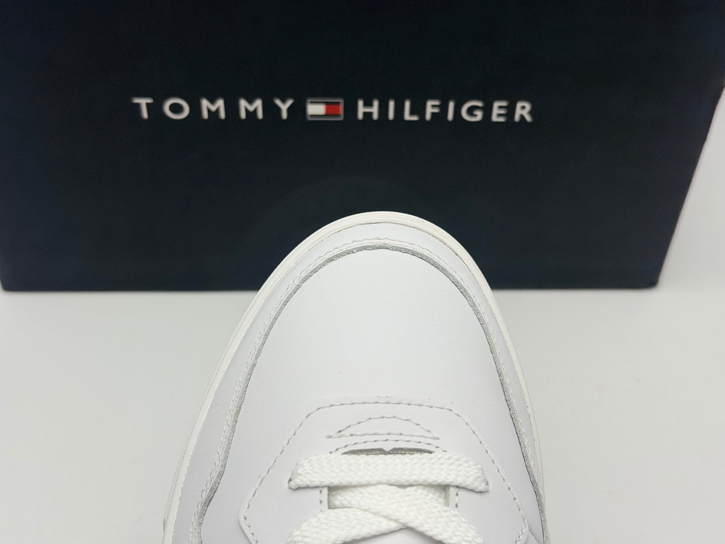 Tommy Hilfiger Femme Essential Elevated Court Sneaker Fw0fw07685 Tige Basse