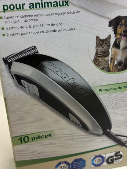 ZOOFARI Tondeuse pour poils d’animaux