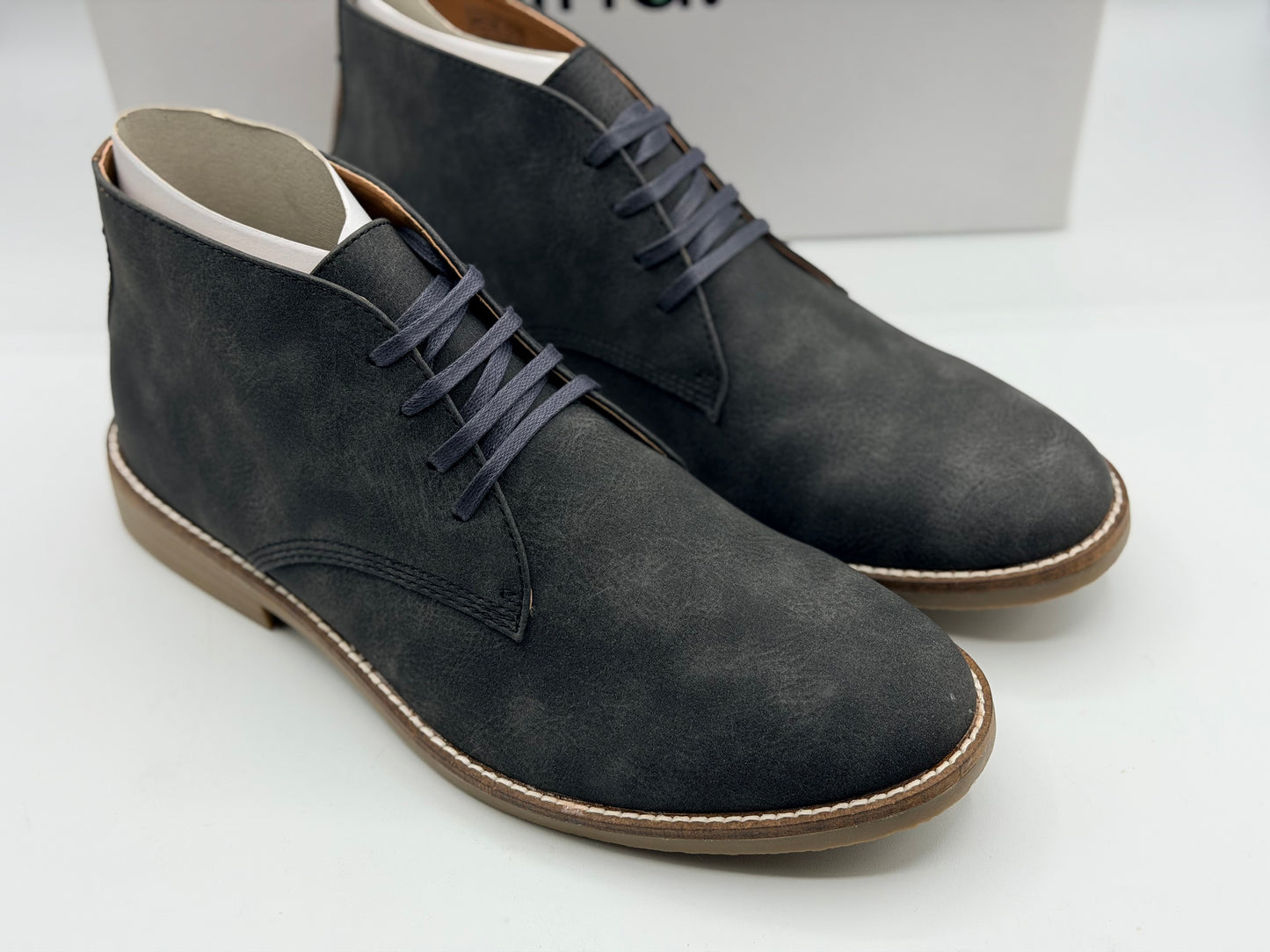 find. Bottines Desert Boots Homme, Gris (Charcoal), 44 EU