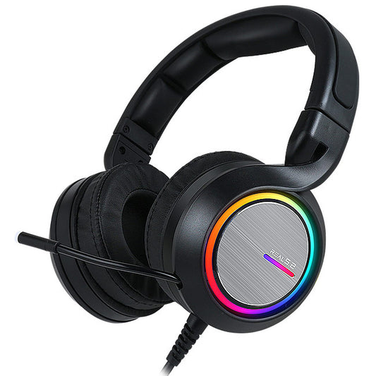 Abkoncore B1000R Real 5.2 Noir
Casque-Micro Pour Gamer Circum-Aural Fermés- Son Surround 5.2 - Micro Retractable - Générateur De Vibrations - Retro-Éclairage RGB - USB/PC