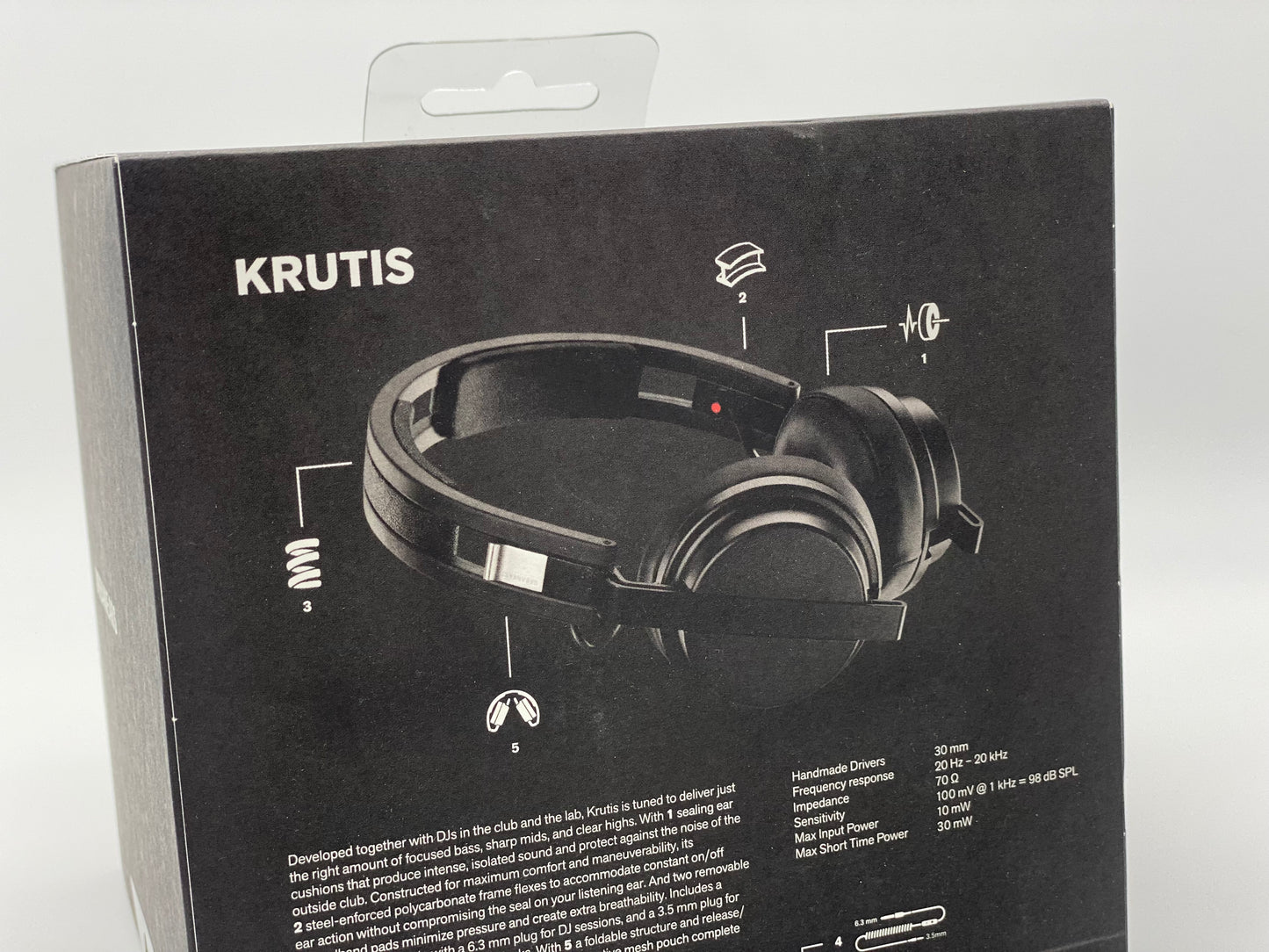 Casque DJ Urbanears Krutis Noir neuf