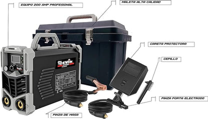 Poste a soudés Cevik Pro CE TITANIUM201 Equipement de Soudage Inverter MMA 200A Professionnel