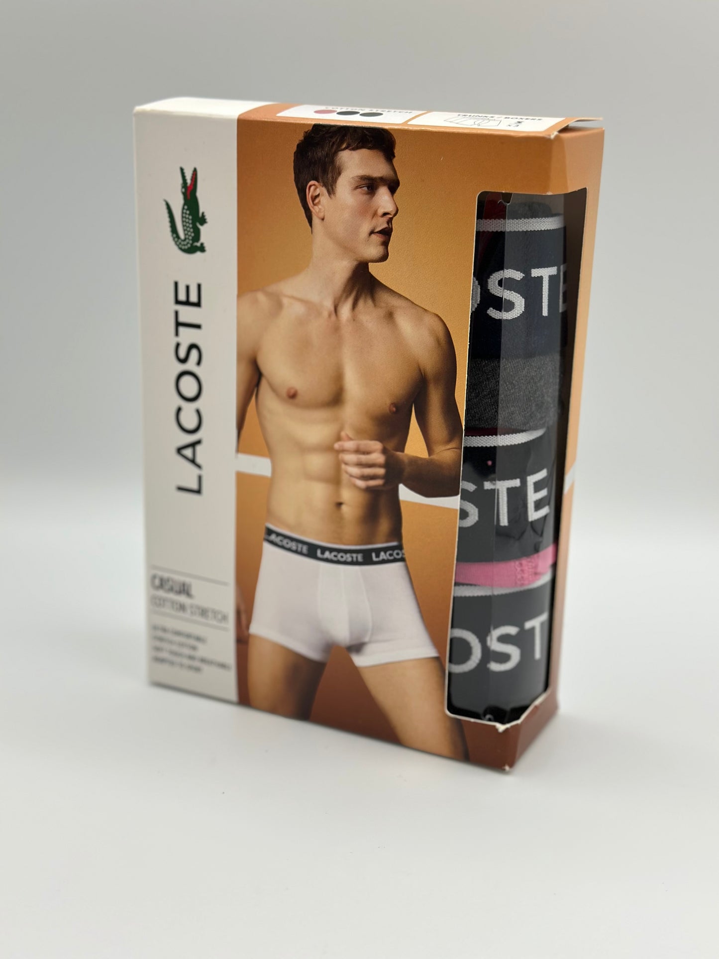 Boxers Lacoste Men Casual multicolore(Lot de 3)
