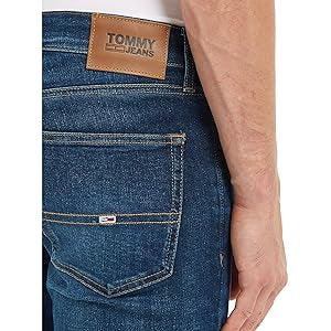 Tommy Hilfiger Pantalons en Jean Homme DM0DM09553 Neuf Taille 30W 32L