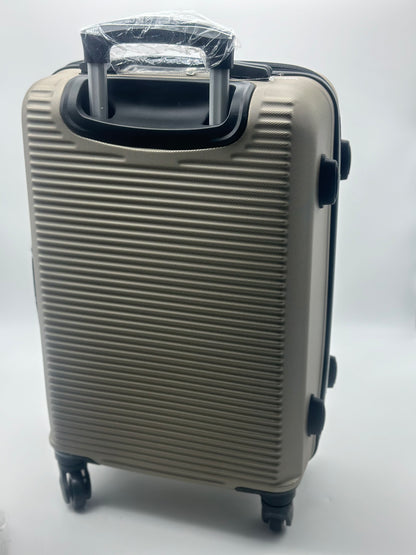 Valise Cabine avec Vanity, Marque Française (Champagne , Cabine & Vanity)