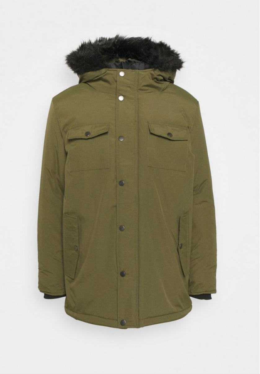 MANTEAU pour homme - Parka - kaki  neuve taille M