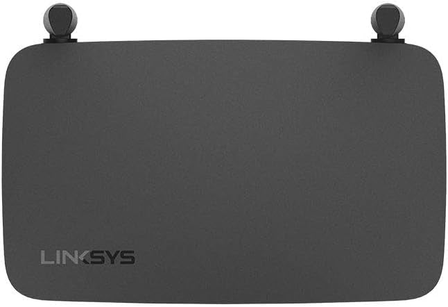 Linksys Routeur Wifi 5 Wlan Double - Bande E5400 Ac1200 (Routeur Sans Fil, pour Internet, Jeux, Streaming, Jusqu’à 1,2 Gbit/S, 4 Ports ethernet, Contrôle Parental, Accès Invité)