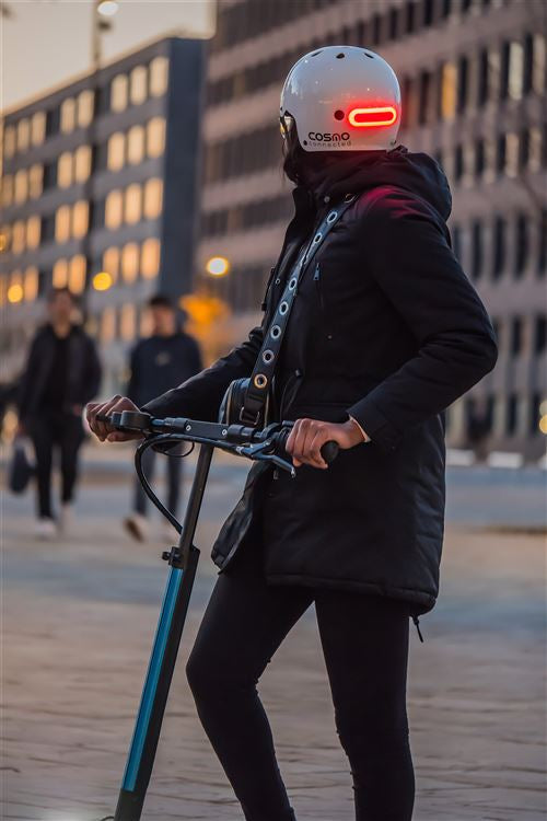 Casque connecté Cosmo Urban Blanc Taille L/XL avec Cosmo Ride inclus