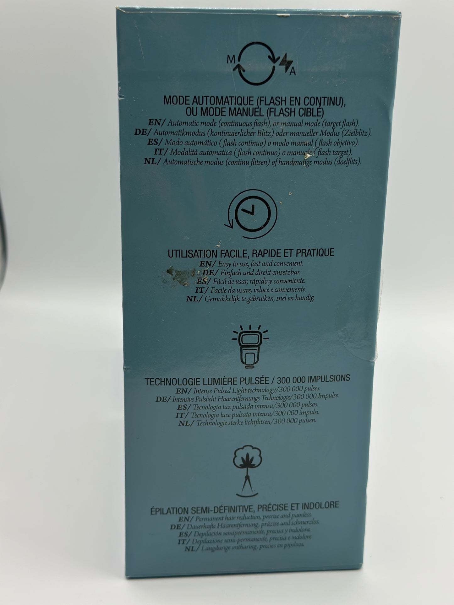 Tanda Beauty - Epilateur Lumière Pulsée Ice Touch