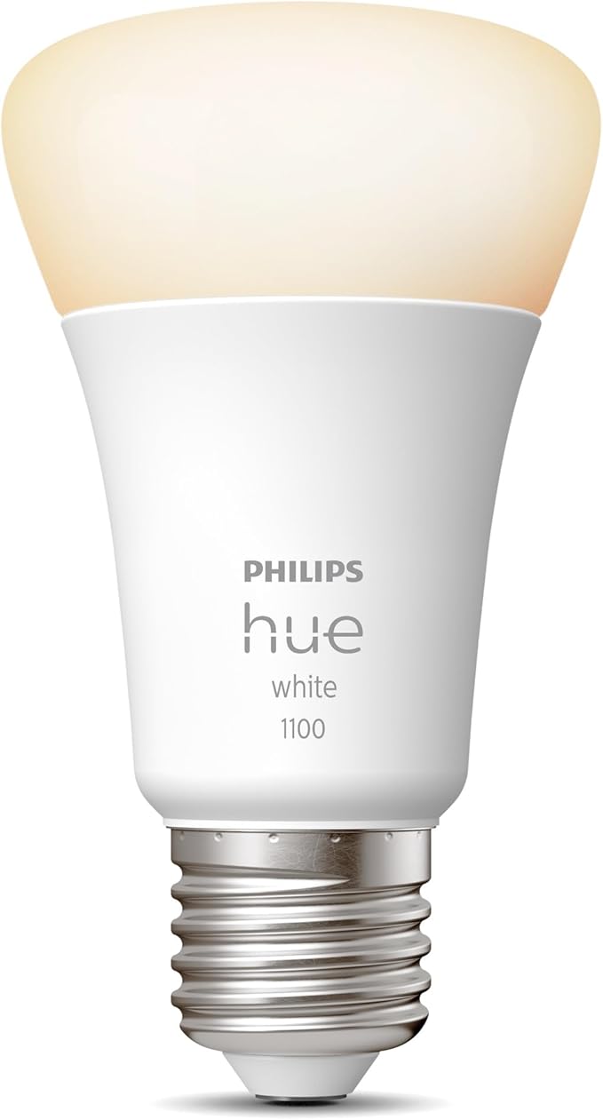 Philips Lighting Hue White, ampoule LED connectée E27, équivalent 75W, compatible Bluetooth