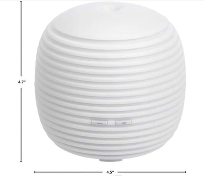 Amazon Basics Diffuseur d’huiles essentielles d’aromathérapie à ultrasons Veilleuse 7 couleurs 100 ml