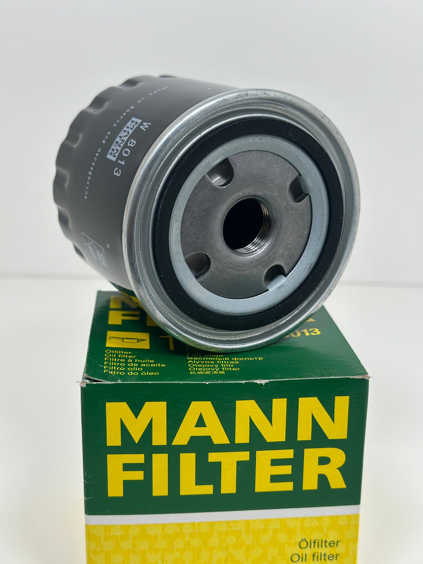 MANN-FILTER W 8013 Filtre à huile
M20x1.5, avec un clapet de non retour, Filtre vissé
Réf.: W 8013
EAN: 4011558022167. INFINITI
NISSAN
RENAULT
SUZUKI