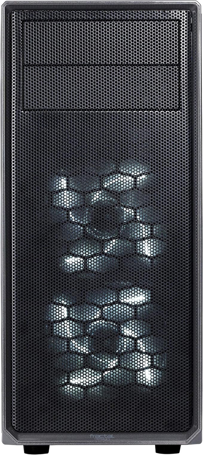 Boîtier d’ordinateur Mid Tower - ATX - Débit d’air élevé - 2X Fractal Design Silent LL Series 120mm neuf