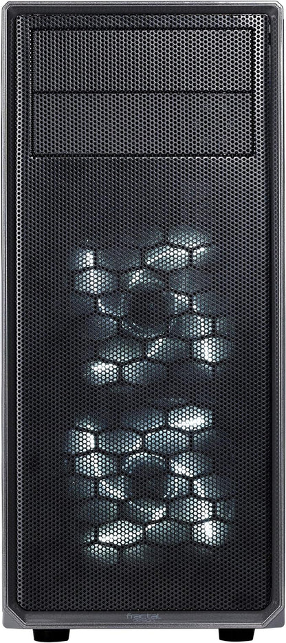 Boîtier d’ordinateur Mid Tower - ATX - Débit d’air élevé - 2X Fractal Design Silent LL Series 120mm neuf