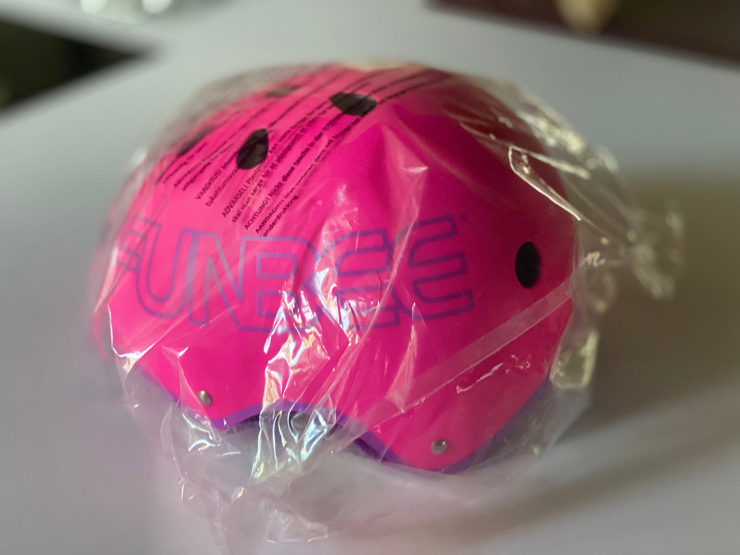 Casque Rose bol taille S (53/55cm) - Rose - Mousse Polyuréthane - Sangles Polyester