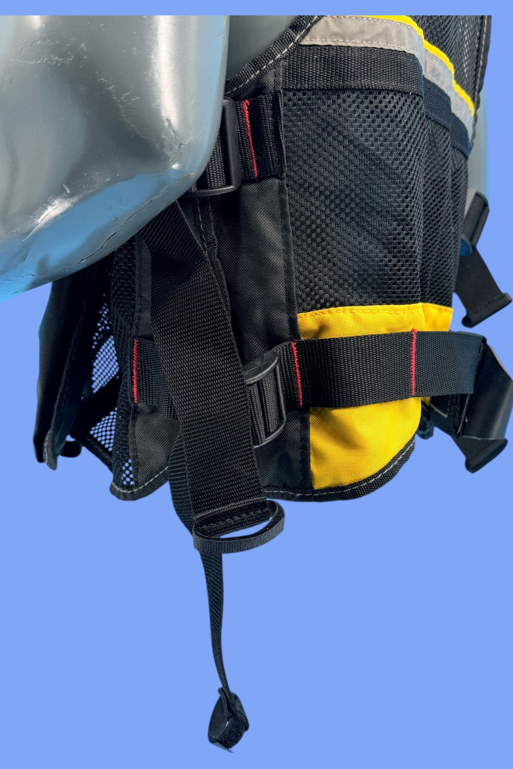 Stanley Fmst1 Veste Porte-Outils Gamme Fatmax - Nombreuses Poches - Bretelles Ajustables - Bandes Réfléchissantes -Doublure en Maille, XL, Jaune/Noir Multicolore