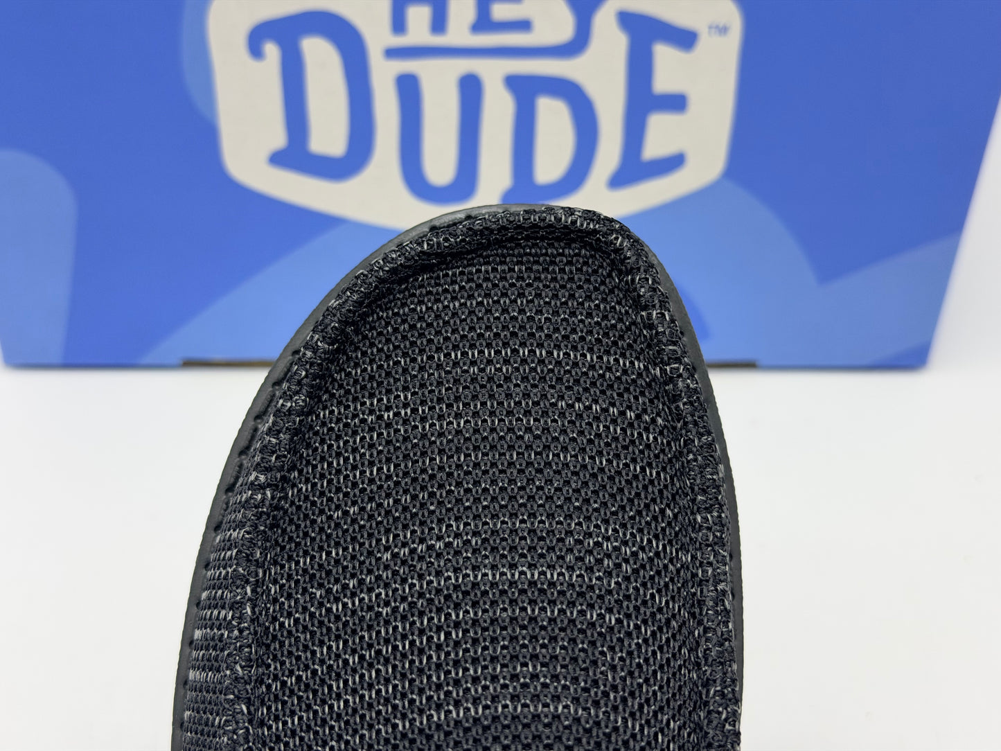 HEYDUDE Wally Stretch Sox - Chaussures pour Hommes - Baskets avec Semelles Confortables - Style Mocassin, Black/Black, 42
