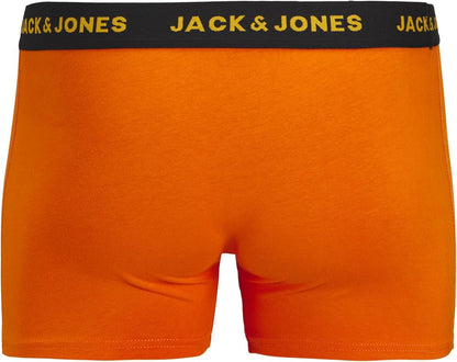 JACK & JONES Jacben Solid Trunks Lot de 5 Boxers 3 Homme