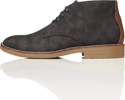 find. Bottines Desert Boots Homme, Gris (Charcoal), 44 EU