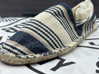 Espadrilles à rayures taille 44