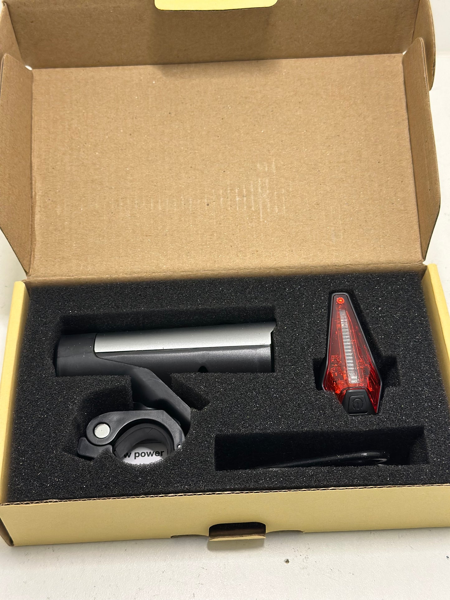 Kit d'éclairage de vélo - Rechargeable par USB - Homologation - 2 modes d'éclairage IPX4 - Étanche - Pour enfants et adultes - Noir