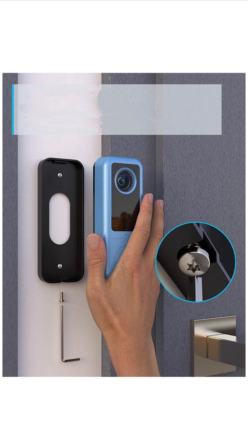 Sonnette vidéo Tuya WiFi 2K conversation bidirectionnelle, Alexa Et Google Neuve