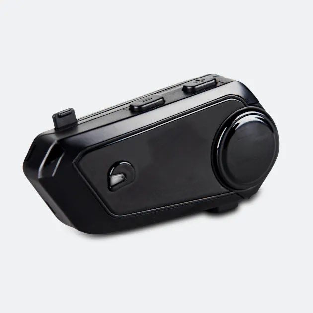 Ensemble Casque Intégral Course Raider Noir Mat + Intercom + Visière Teintée neuf