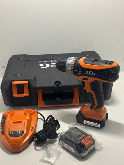 Perceuse à percussion AEG 12V tradesman Gen III BSB12G3LI-202C - 2 batterie 2,0Ah - 1 chargeur
