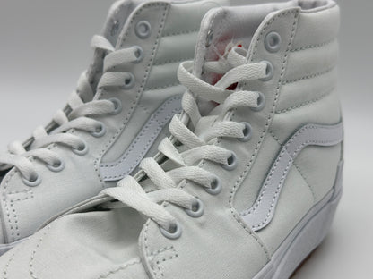 Nouvelles Vans Sk8-Hi VR3 Suede Blanc De Blanc White Sneakers High-Top