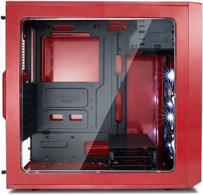 Boîtier d’ordinateur Mid Tower - ATX - Débit d’air élevé - 2X Fractal Design Silent LL Series 120mm neuf