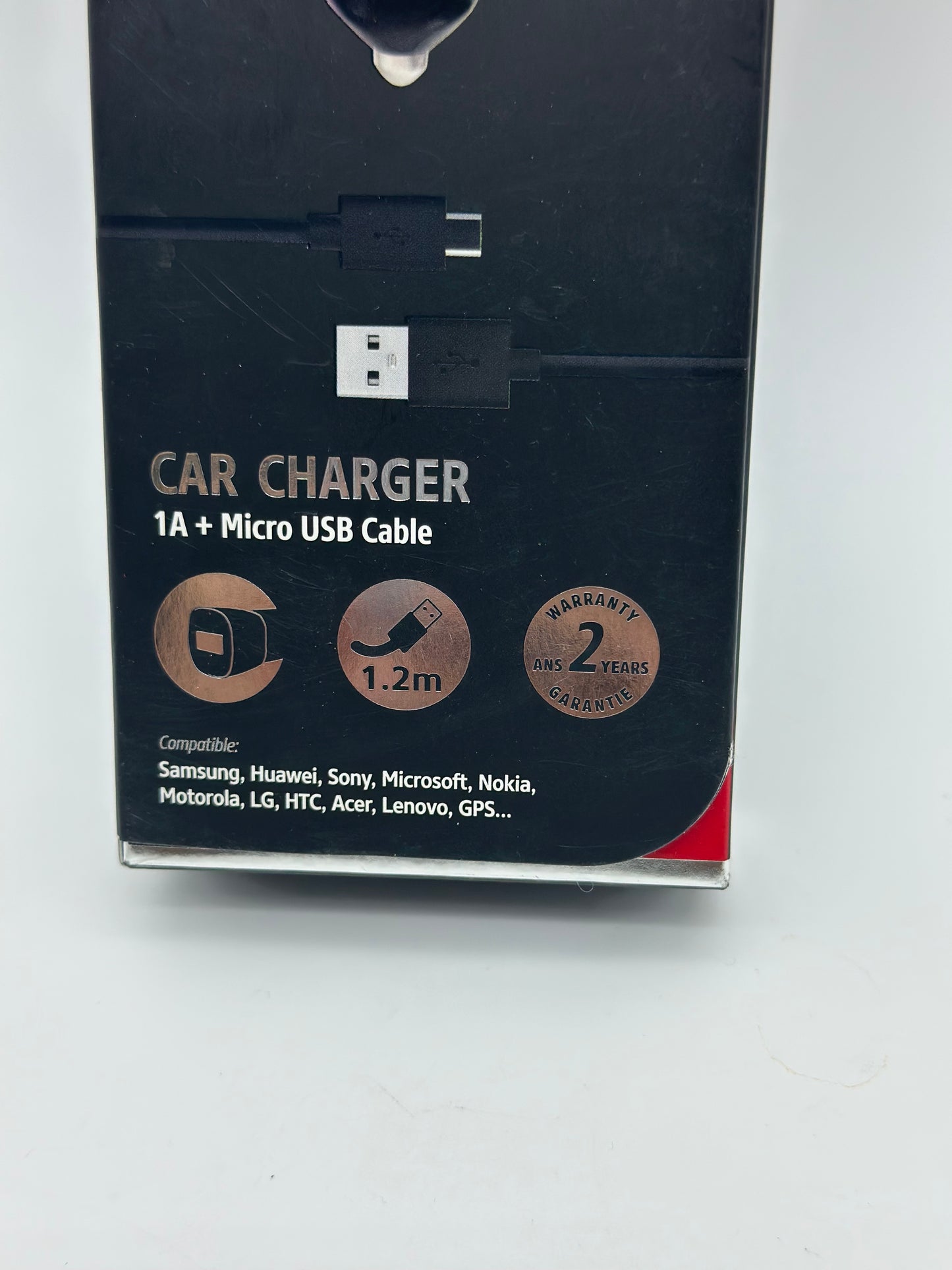 Chargeur allume cigare pour téléphone