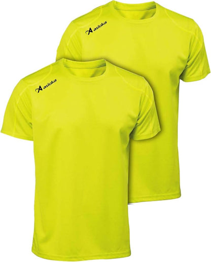 T-Shirt Technique pour Homme, Sport, Manches Courtes, Mesh | Vêtements de Sport d'été Respirants à séchage Rapide | Idéal pour la Salle de Sport, l'entraînement, Les Loisirs et Le Fitness