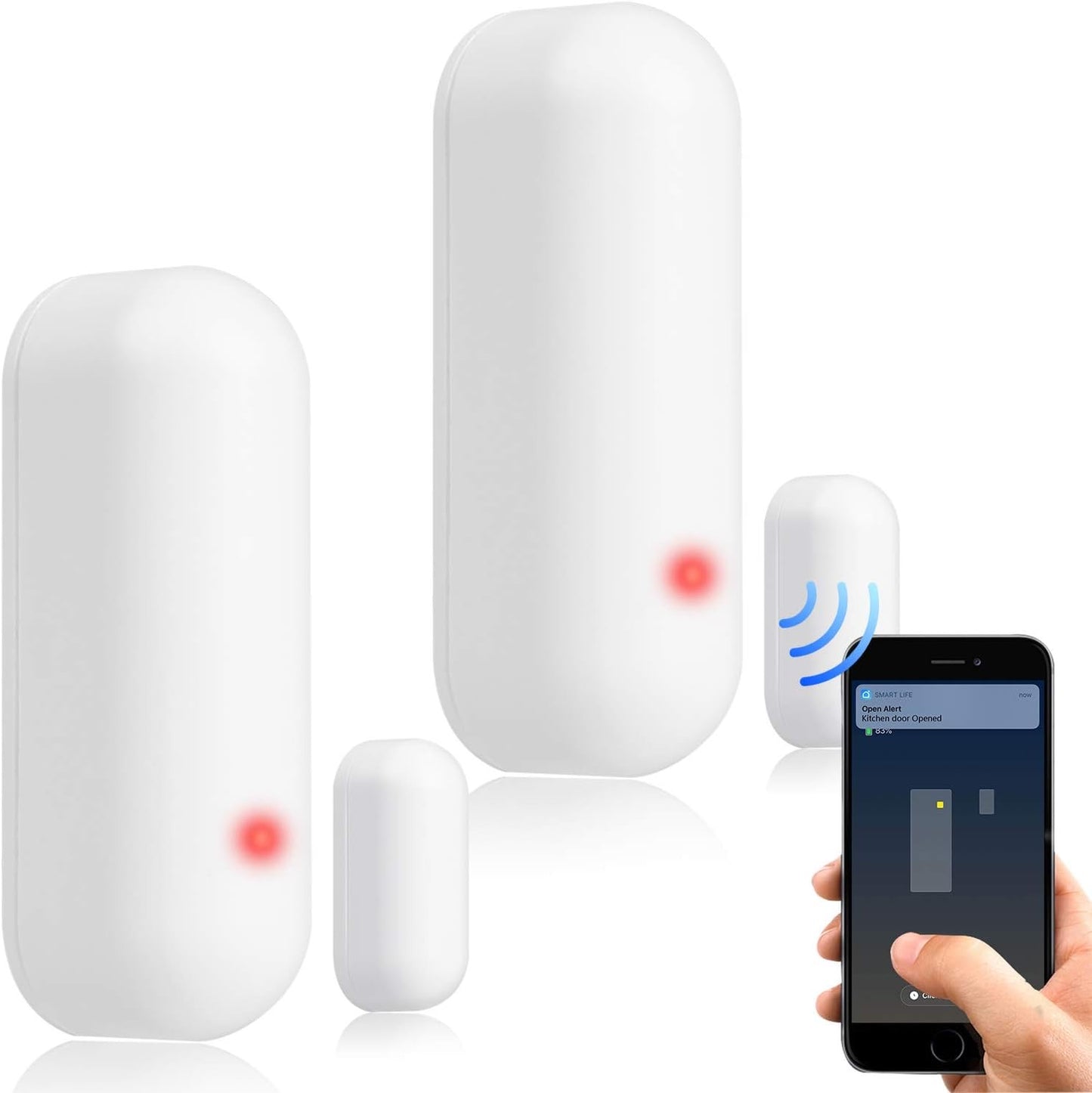 L'alarme WiFi à capteur Intelligent pour Portes et fenêtres avec Un système de sécurité sans Fil neuf