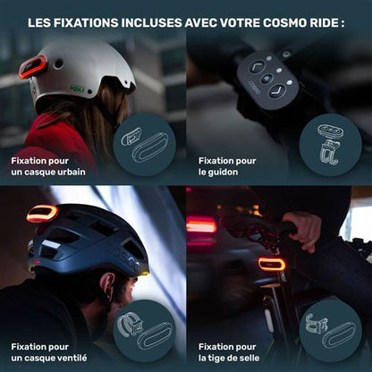 Casque connecté Cosmo Urban Blanc Taille L/XL avec Cosmo Ride inclus