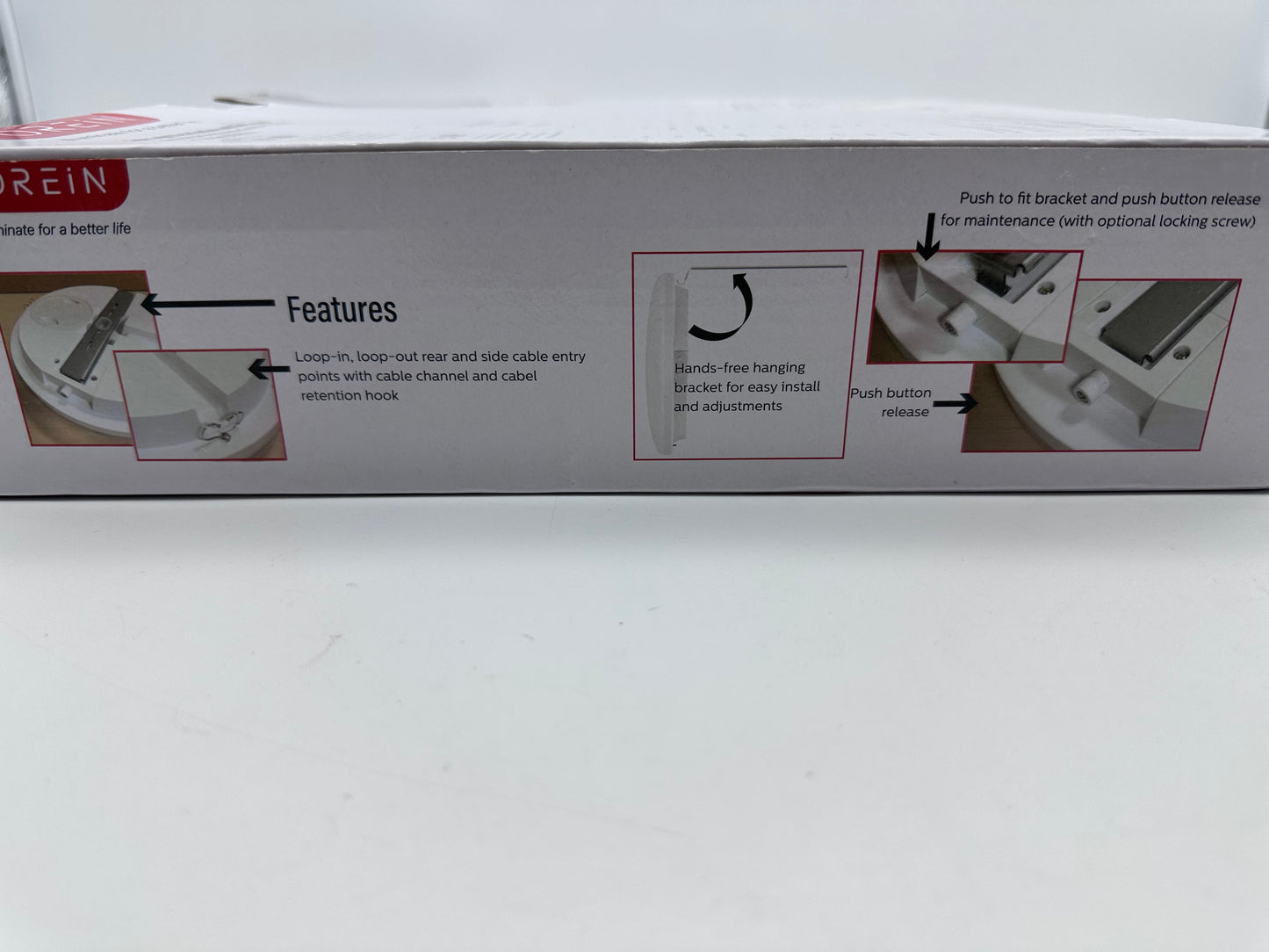 Plafonnier LED Ø30cm Rond 3000K-4000K-6500K 10W 1000LM IK07 Antichoc IP44 étanche éclairage LED Lampe de Plafond Luminaire