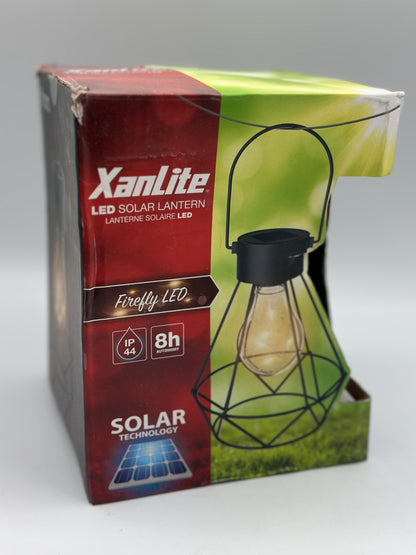 Lanterne Led Solaire Déco "KHARA", Spéciale Extérieur (IP44)