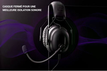 Casque Gamer Millenium MH3 Noir neuf