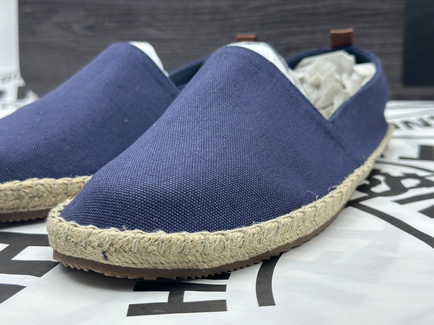 Espadrilles - Bleu marine taille 44